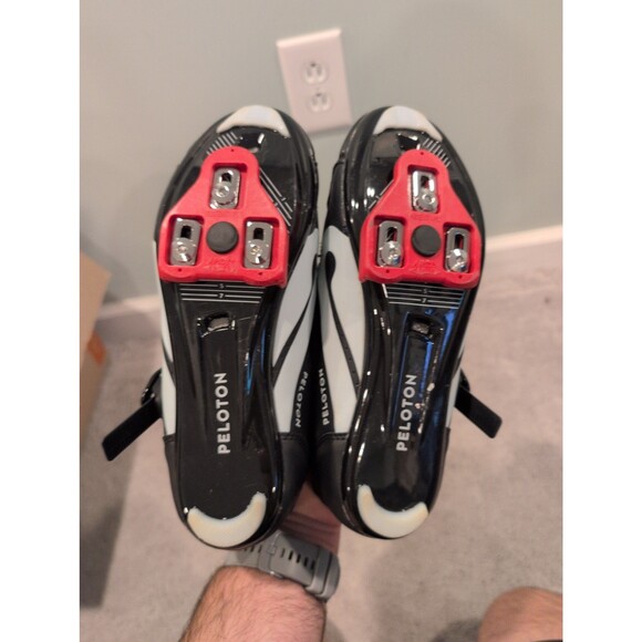 EUC Peloton cycling bike shoes with look delta cleats EU 38 US women's 7 - Picture 6 of 7